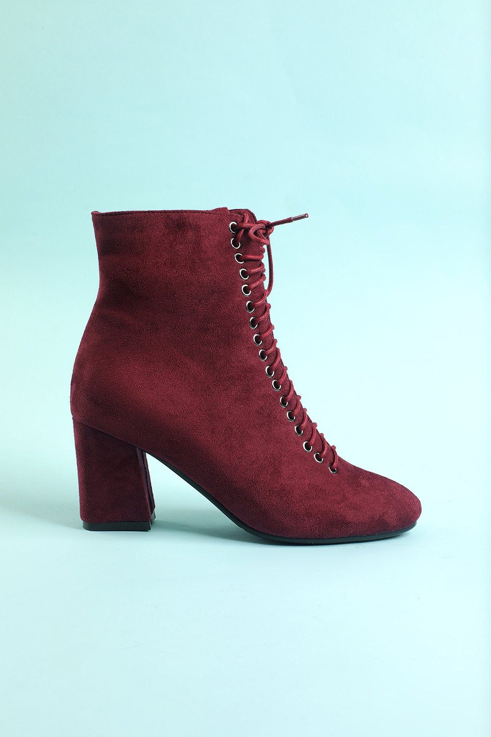 Botas Martin de Borgoña Para Mujer