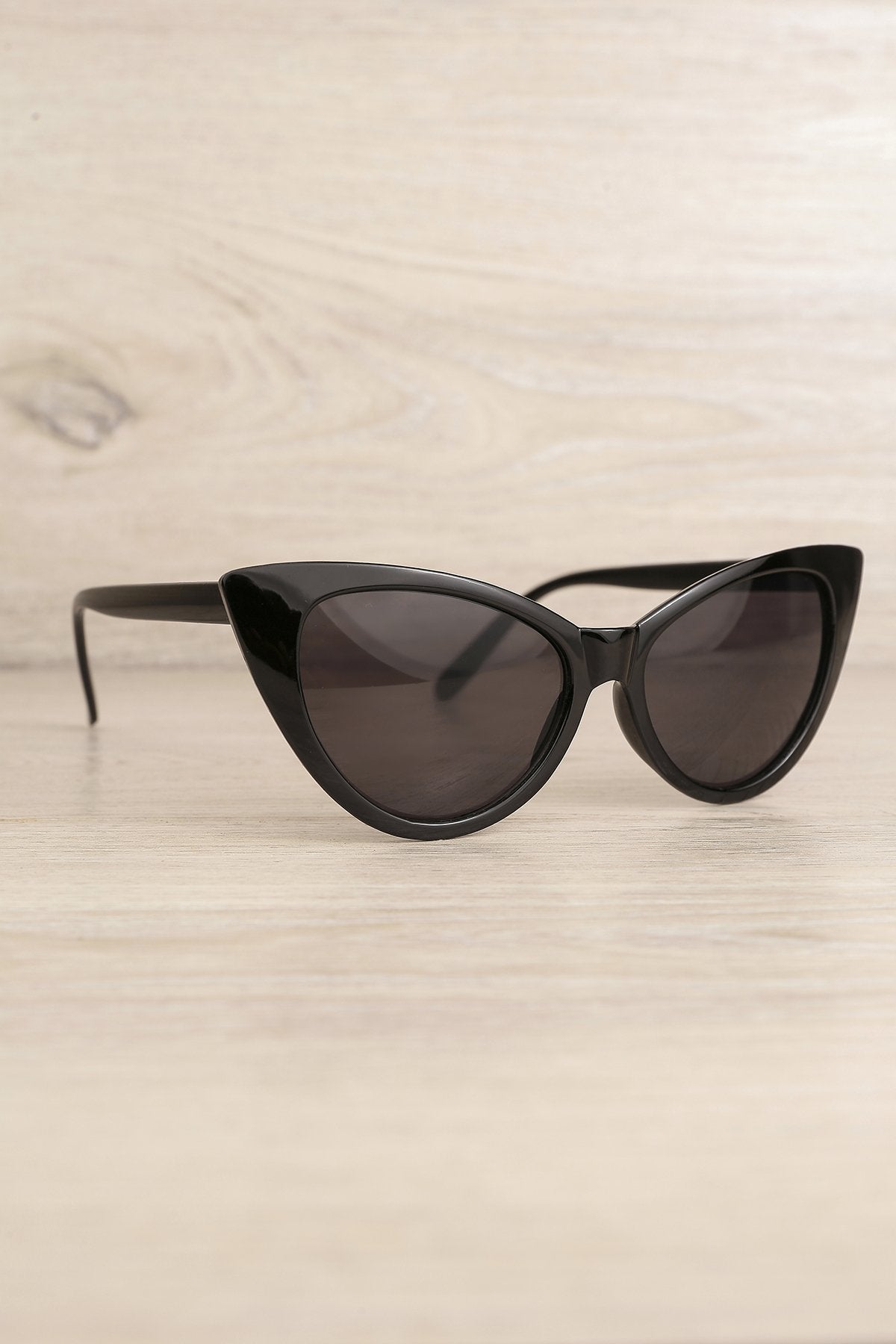 Black Cat Eye Sunglasses - ZAPAKA