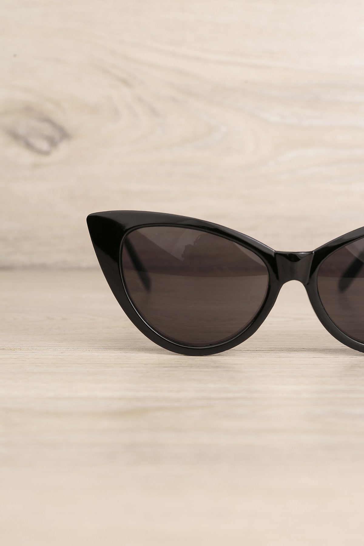 Black Cat Eye Sunglasses - ZAPAKA