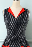 Polka Dots 1950s Swing Vestido