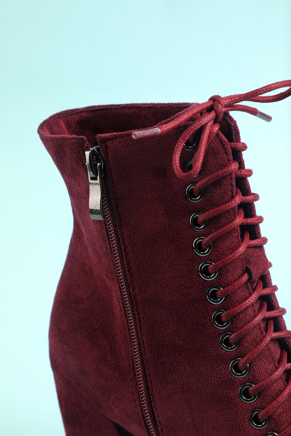 Botas Martin de Borgoña Para Mujer
