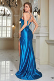 Vestido de Graduación Azul