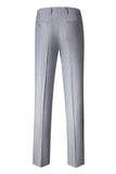 Trajes de hombre 3 piezas Peak Solapel Gris