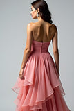 Vestido de fiesta con volantes Dusty Rose Sweetheart