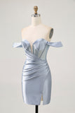 Corsé Vestido Bodycon Off The Shoulder Off The Shoulder