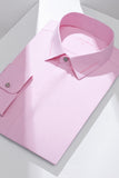 Blush Camisa clásica de manga larga Slim Fit
