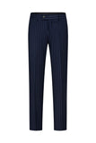 Trajes de baile de graduación de 3 piezas azules One Button Peak Lapel