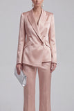 Trajes de solapa Blue Peak de dos piezas con mangas