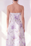 Vestido Midi de A-Line A-Line de Lila