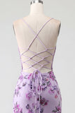 Vestido de Homecoming Blush Bodycon Bodycon con escote halter, corsé transparente, lentejuelas