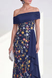 Vestido largo de madre de la novia, vestido largo de funda verde y funda verde con faja