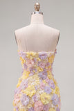 Vestido corto corto rosa sin tirantes floral bodycon cortes a casa con cuentas
