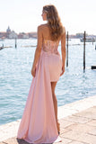 Vestido de Homecoming de Homecoming Corsé Transparente Corsé Transparente con Lentejuelas y Fajilla Sweetheart Red Bodycon Corsé Transparente