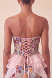 Corsé A-Line Línea Salvia Vestido corto de bienvenida con lentejuelas