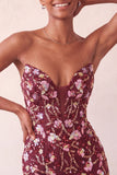 Vestido de bienvenida a casa con lentejuelas bodycon corazón rosa y encaje en la espalda