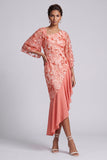 Vestido de Madre de la Novia Vestido de Sandía Sirena Asimétrica