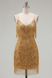 Vestido corto de bienvenida corto de Bodycon Bodycon tirantes finos