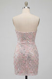 Vestido corto de bienvenida corto corto de bienvenida sin tirantes sin tirantes bodycon