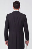 Traje de baile de graduación Black Peak Single Chest de 3 piezas