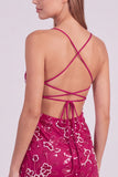Vestido corto de bienvenida corto con lentejuelas con cuentas florales rosas y encaje en la espalda