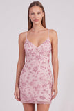 Vestido corto de bienvenida corto con lentejuelas con cuentas florales rosas y encaje en la espalda