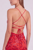Vestido corto de bienvenida corto con lentejuelas con cuentas florales rosas y encaje en la espalda