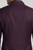 Saco de graduación masculino de chicos de un solo botonadura y pecho simple
