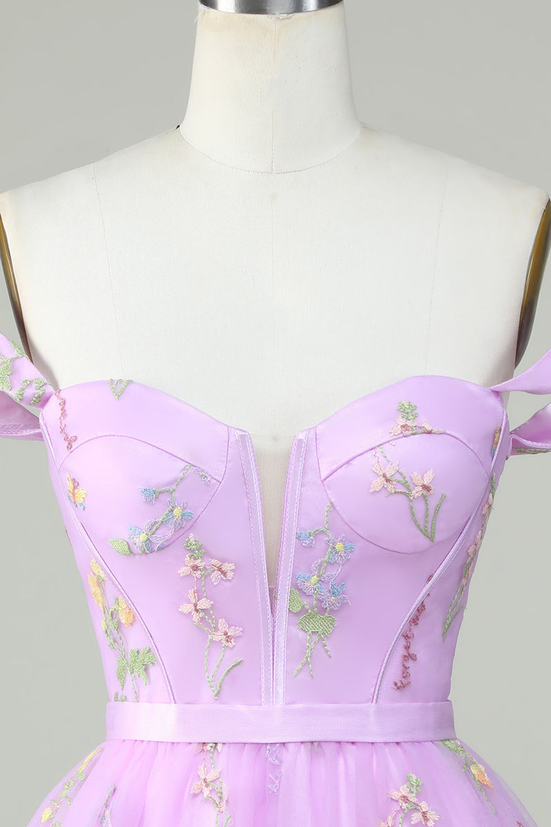 Cargar imagen en el visor de la galería, Champán A Línea Escote Corazón Vestido de Cóctel