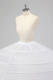 Vestido de bola de tul con aro de 10 enaguas de longitud hasta el suelo con enagua de crinolina para vestido de quinceañera