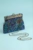 Cargar imagen en el visor de la galería, Peacock Green Evening Bag