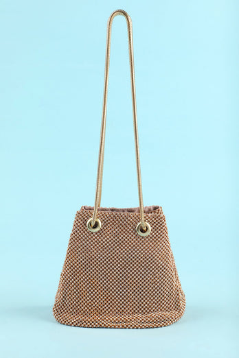 Bolso casual de oro