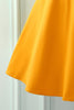 Cargar imagen en el visor de la galería, Vestido amarillo de los años 50