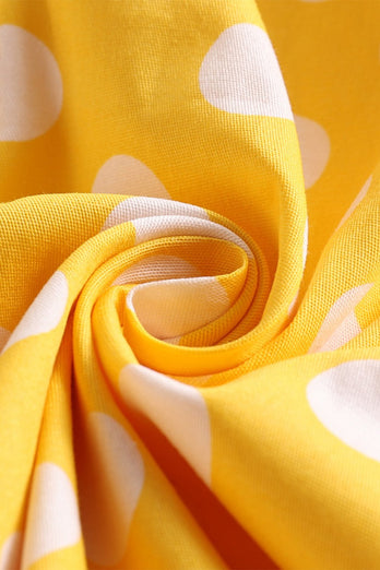 Lunares amarillos 1950s Sundress
