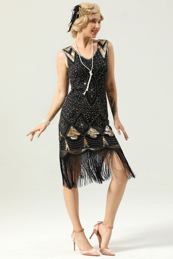 Vestido de Fiesta Sin Mangas Gatsby