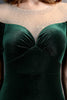 Cargar imagen en el visor de la galería, Vestido largo de fiesta de sirena de terciopelo de champán