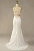 Cargar imagen en el visor de la galería, Vestido de novia largo sirena blanca