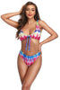 Cargar imagen en el visor de la galería, Traje de baño estampado sexy bikini