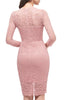 Cargar imagen en el visor de la galería, Bodycon Vestido de encaje con mangas