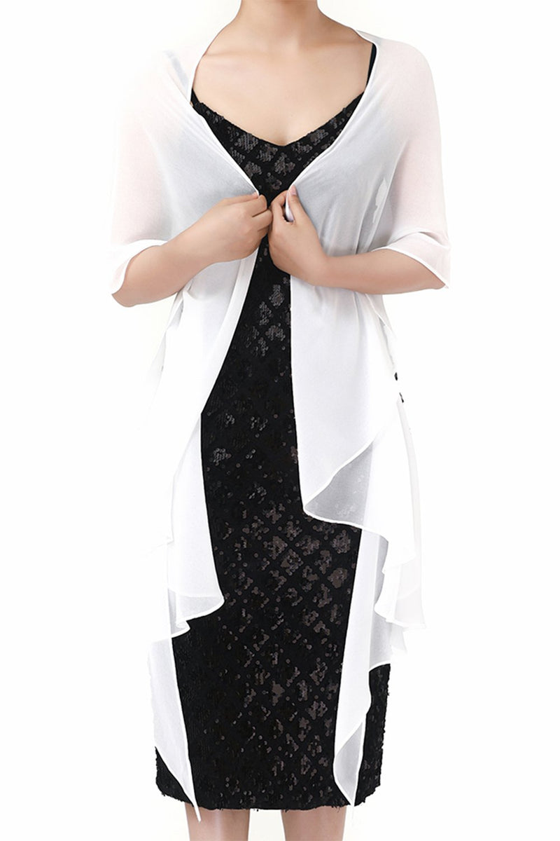 Cargar imagen en el visor de la galería, Envolturas de chales de bufanda suave de gasa para vestidos Accesorios para mujeres