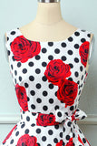 Vestido rosa vintage de la década de 1950