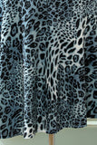 Falda estampada de leopardo