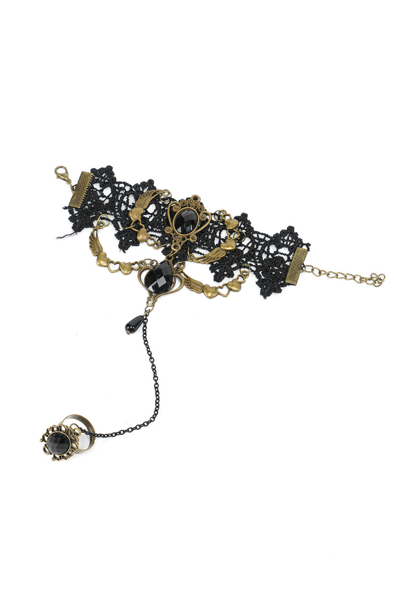 Cargar imagen en el visor de la galería, Pulsera negra de Halloween
