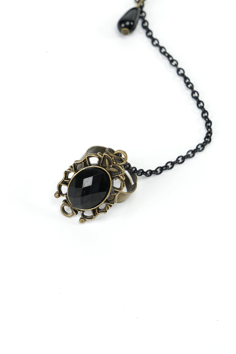 Cargar imagen en el visor de la galería, Pulsera negra de Halloween