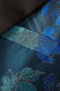 Cargar imagen en el visor de la galería, Azul Jacquard Solapa de Chal Blazer Para Hombre