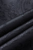 Cargar imagen en el visor de la galería, Jacquard negro de 2 piezas para hombres Peak Lapel Prom Suits