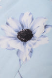 Azul claro Peak Lapel 2 piezas Floral Trajes de fiesta para hombres