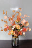 Cargar imagen en el visor de la galería, Flores de imitación de novia de color naranja (Jarrón no incluido)