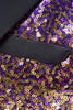 Cargar imagen en el visor de la galería, Ombre Sequins Purple Men&#39;s 2 Piece Slim Fit Notched Lapel Homecoming Suits
