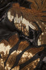 Cargar imagen en el visor de la galería, Negro y Oro Jacquard Sequins Masculinos 2 Piezas Trajes de Fiesta