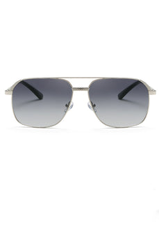 Gafas de Sol Doble Puente Cuadrado Metal
